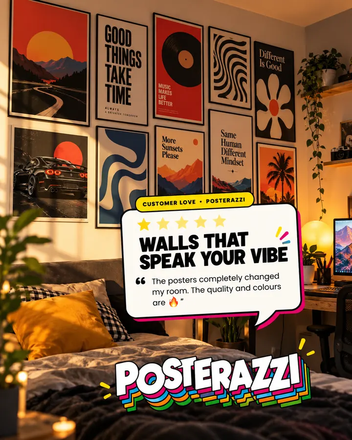 Posterazzi customer wall 1