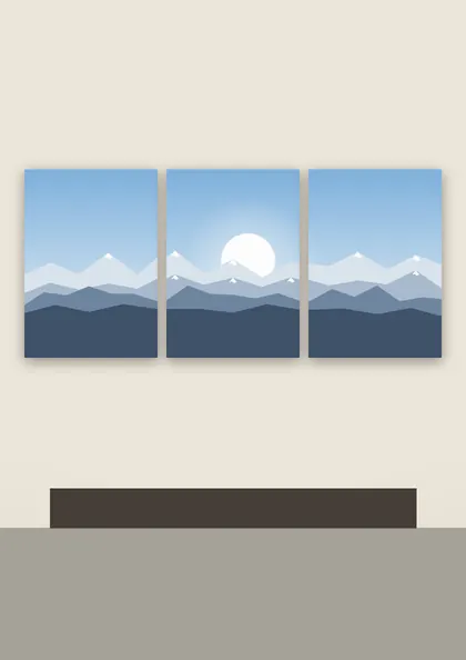 Himalayan Sunrise poster