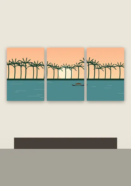 Kerala Backwaters poster