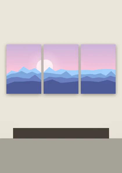 Lavender Dusk poster